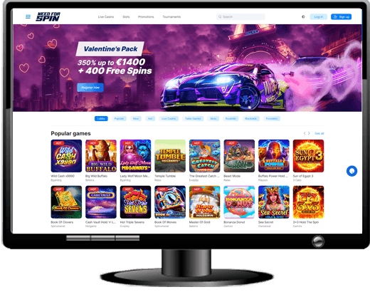 Need for Spin Casino Website