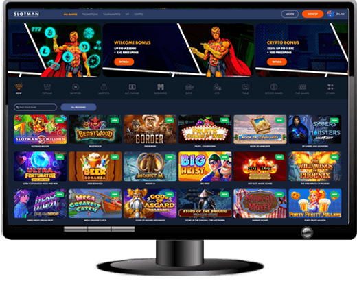 Slotman Casino Website