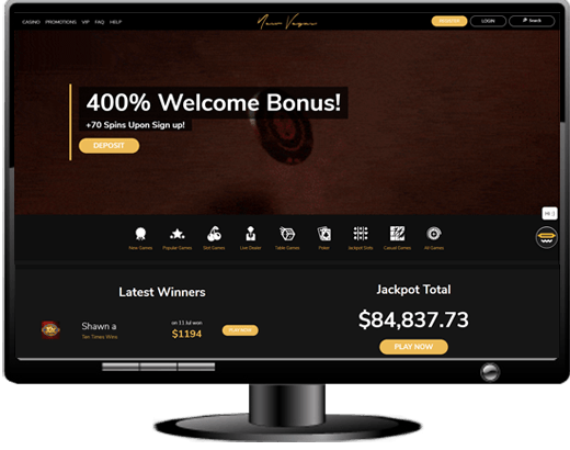 New Vegas Casino Website