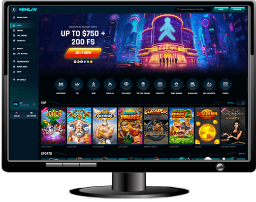 Ninlay Casino Website