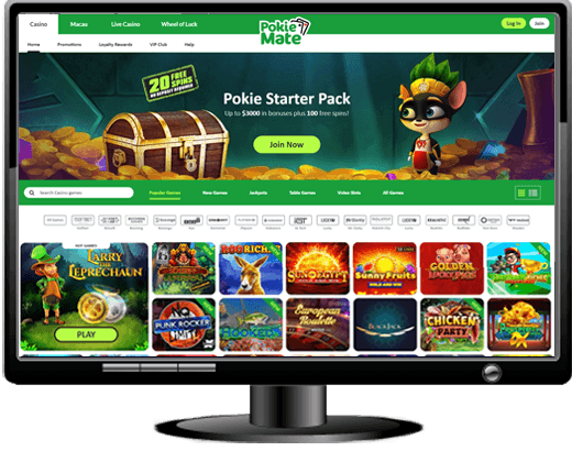 Pokie Mate Casino Website