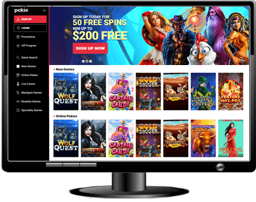 Pokie Place Casino Website