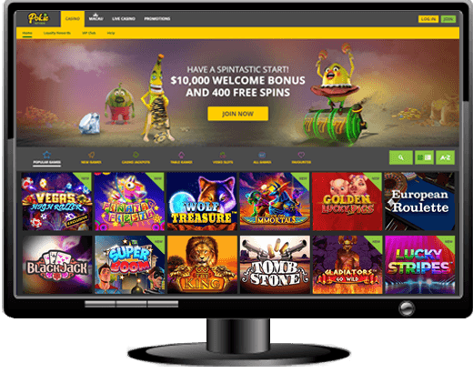 Pokie Spins Casino Website