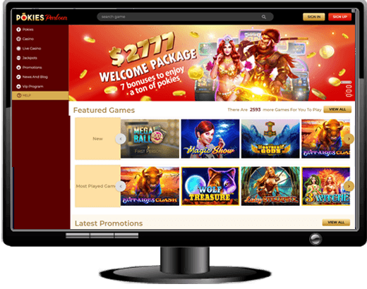 Pokies Parlour Casino Website