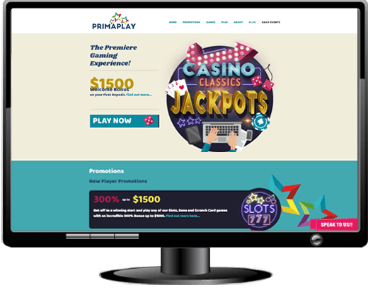 PrimaPlay Casino Website