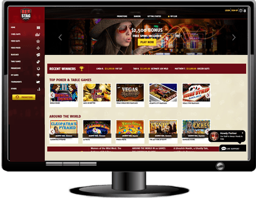 Red Stag Casino Website