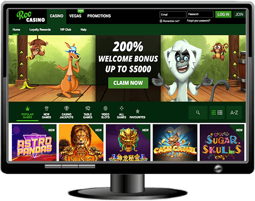 Roo Casino Website