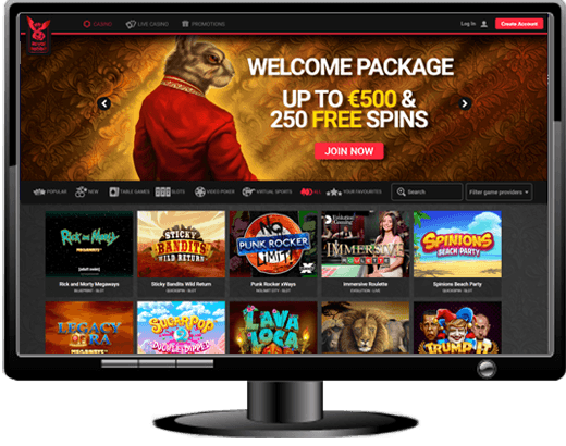 Royal Rabbit Casino Website