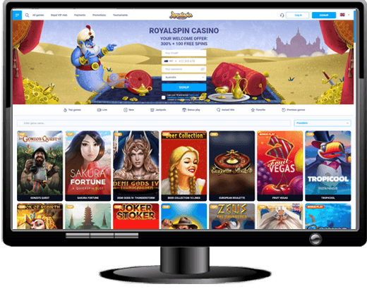 RoyalSpin Casino Website