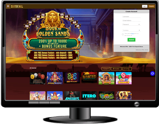 Scatterhall Casino Website