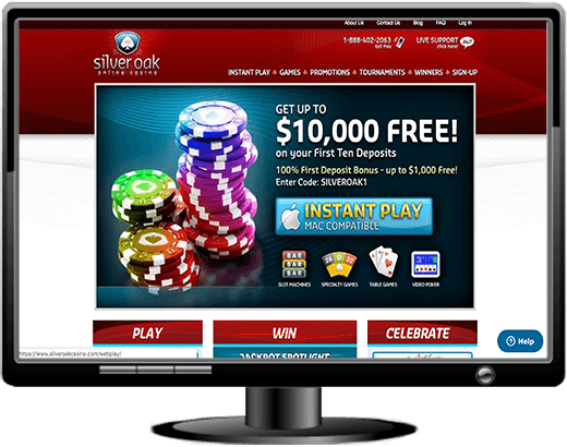 Silver Oak Casino Website