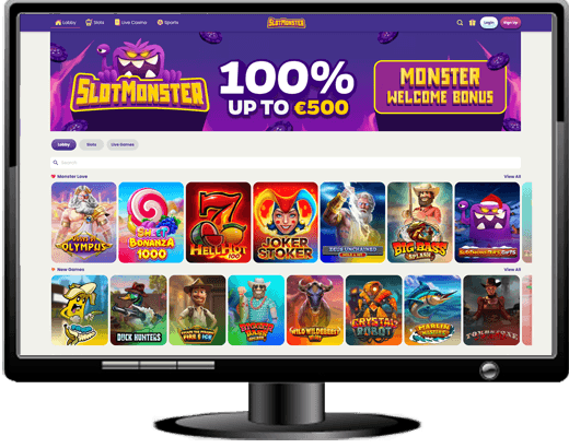 SlotMonster Casino Website