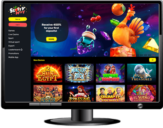 SlottyWay Casino Website