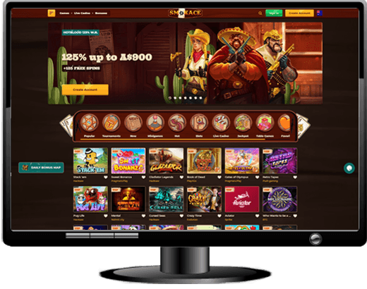 Smokace Casino Website