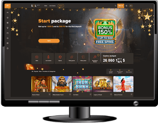 Sol Casino Website