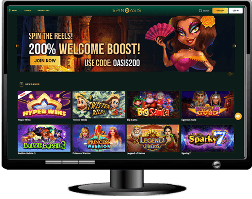 Spin Oasis Casino Website