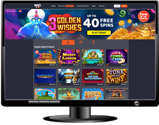 Spin247 Casino Website