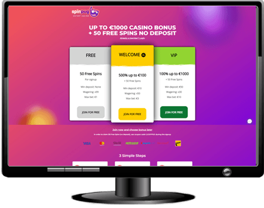 SpinPug Casino Website