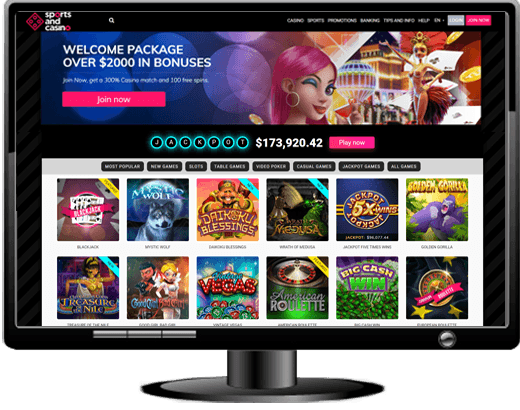 Sports and Casino Website