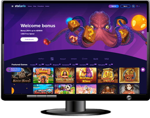 Stelario Casino Website