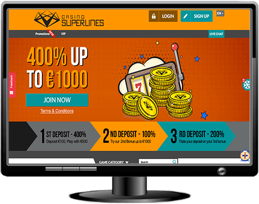 Superlines Casino Website