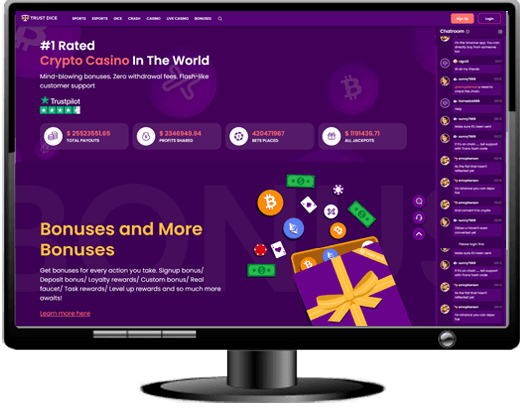 Trust Dice Casino Website