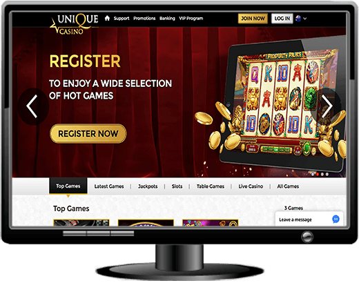 Unique Casino Website