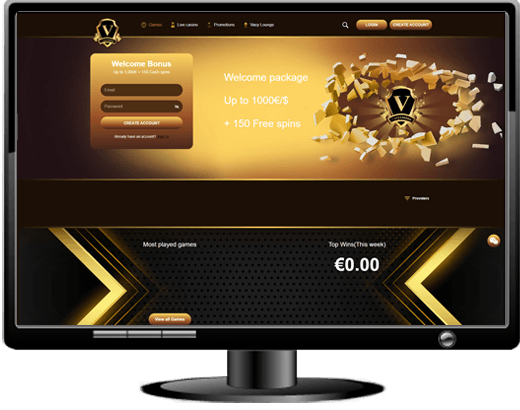 Vasy Casino Website