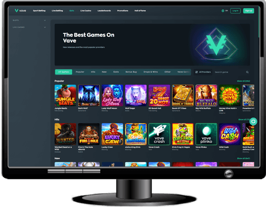 Vave Casino Website