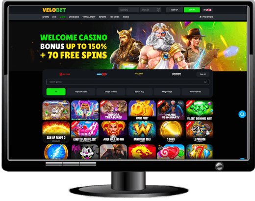 Velobet Casino Website