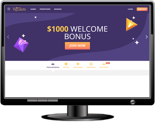 VIPSlots Casino Website