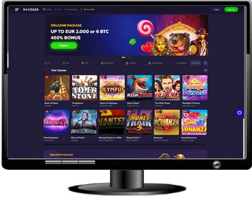 VooZaZa Casino Website