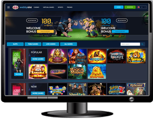 Webbyslot Casino Website