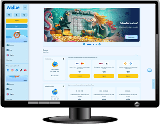 Welle Casino Website