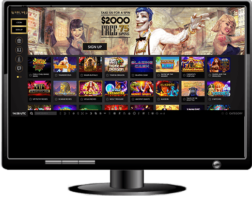 WildCardCity Casino Website