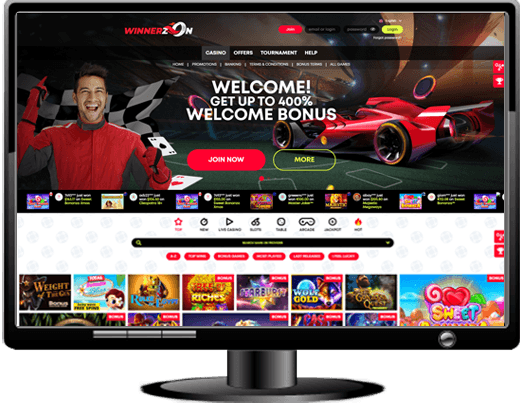 WinnerzOn Casino Website