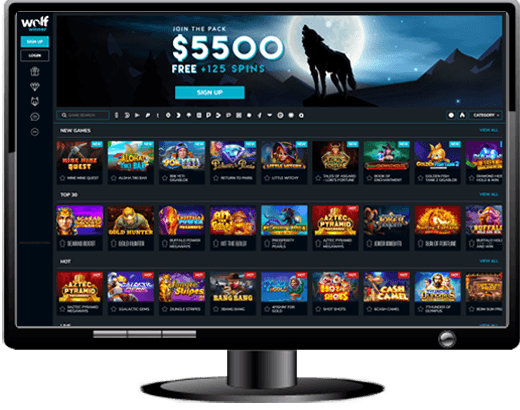 Wolf Winner Casino Website