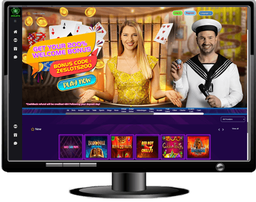 Zeslots Casino Website