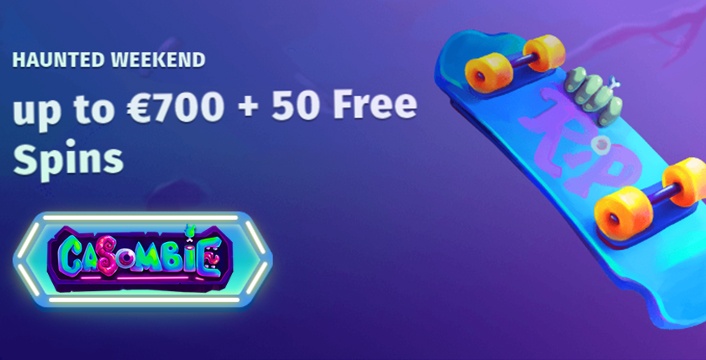 Casombie Casino Get Up to $700 And 50 Free Spins Weekly