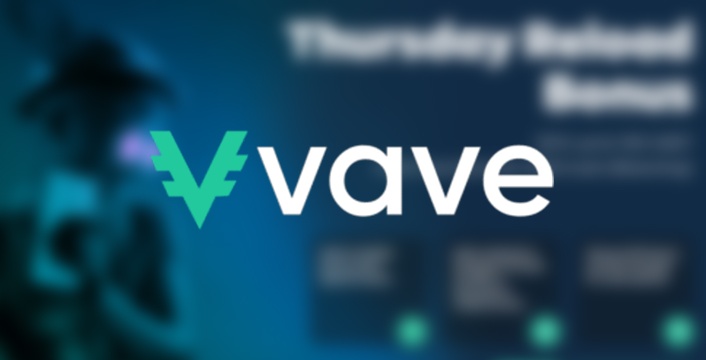 Claim 100 Free Spins and A Match Bonus at Vave Weekly