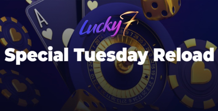 Get 110 Free Spins Every Tuesday At Lucky7even Casino