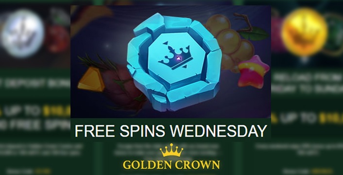 Golden Crown Casino Get 50 Free Spins Weekly