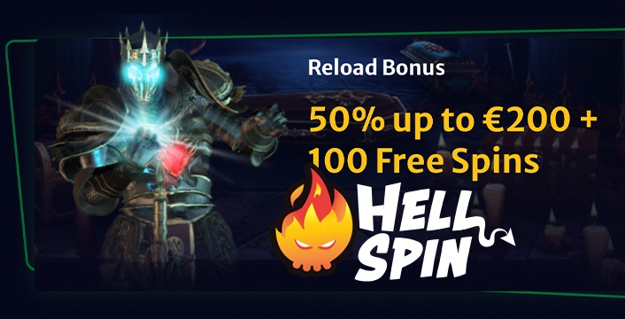 Hell Spin Casino Weekly Reload Bonus