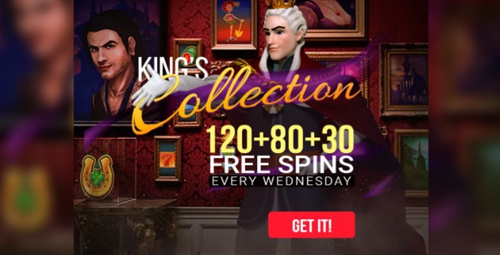 King Billy Casino Get Up To 230 Free Spins Every Wednesday