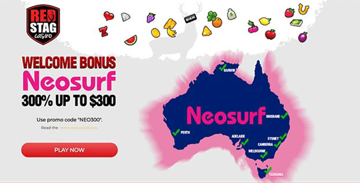 Red Stag Neosurf Bonus