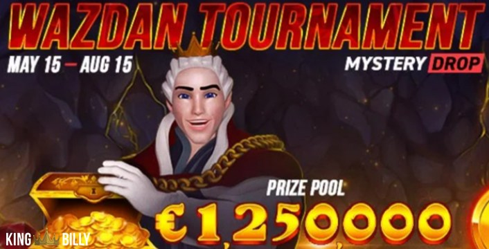 Play The Mystery Drop Wazdan Tournament at King Billy